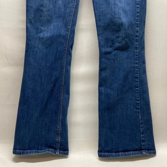 Levi's 526 Slender Bootcut Jeans Women's 12 31x32 Blue Denim Flap Pockets GUC - Picture 3 of 11